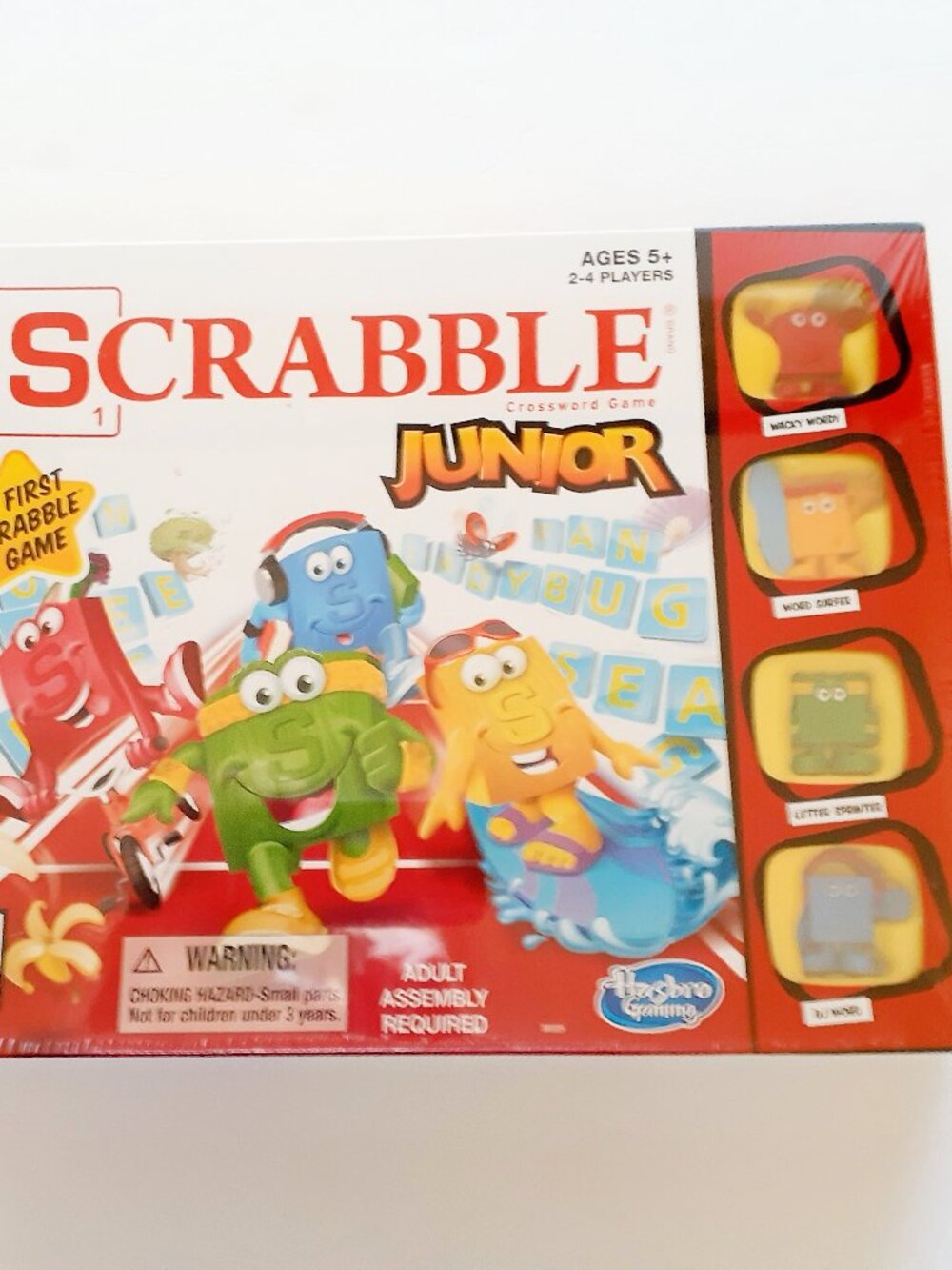 Scrabble Junior Game Crossword Hasbro 2014 New